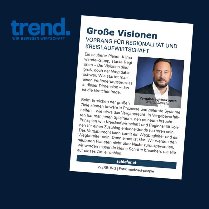 Gastkommentar Trend „Große Visionen“