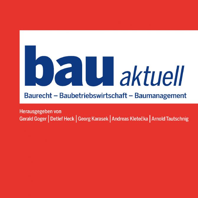 Bauaktuell Fachartikel „Auswirkungen von Materialpreissteigerungen und Lieferkettenstörungen“